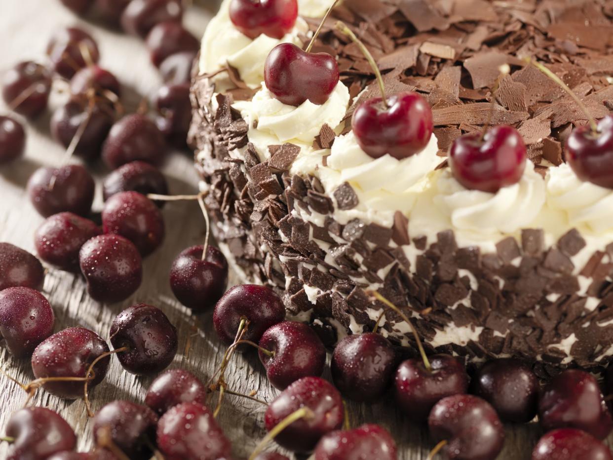 Black Forest Cake -Photographed on Hasselblad H3D2-39mb Camera