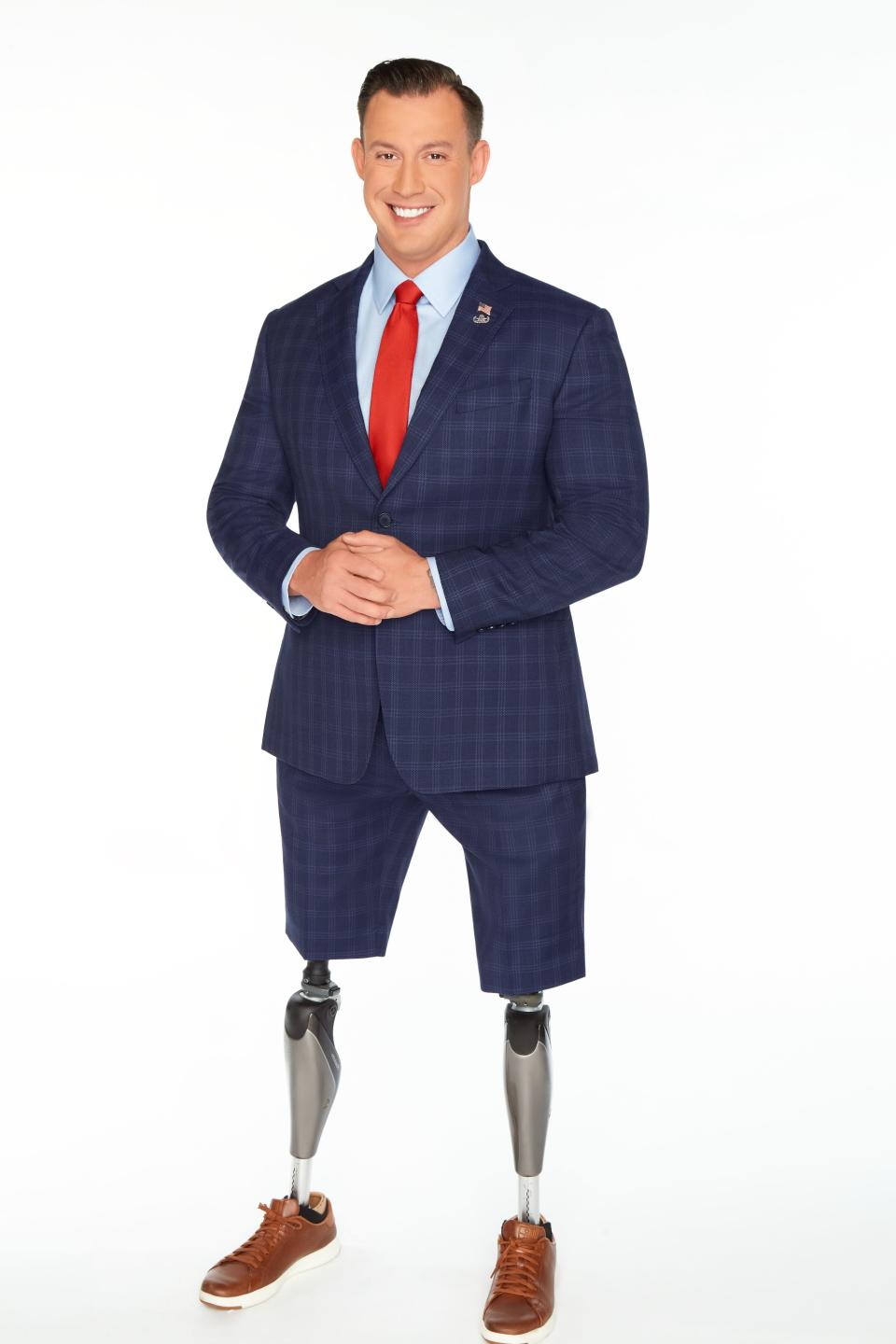 Johnny Joey Jones, a Fox News contributor since 2019, lost his legs above the knee in Afghanistan.