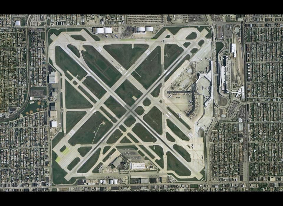 Chicago's Midway is known for its short runways (they're close to 2,000 feet shorter than the ones at newer airports), so it comes as no surprise that several pilots have overshot them throughout the years. In 2005, a Boeing 737 careened into one of the surrounding neighborhoods, killing a young boy and injuring a dozen others.