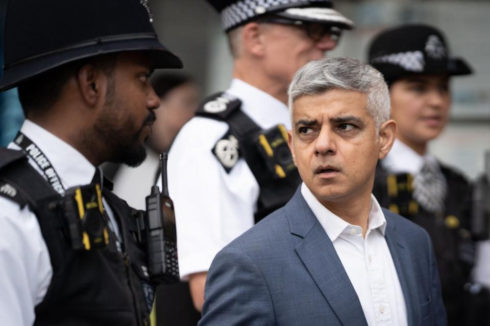 London mayor Sadiq Khan (PA Wire)