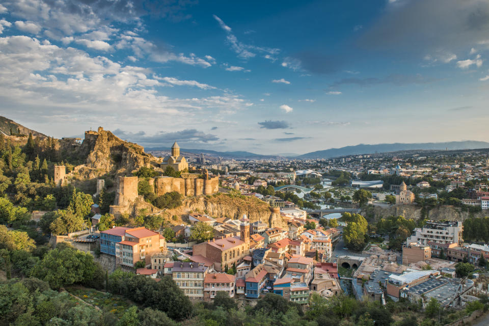 Ciudad de Tiflis de Georgia. Foto: Getty Images. 