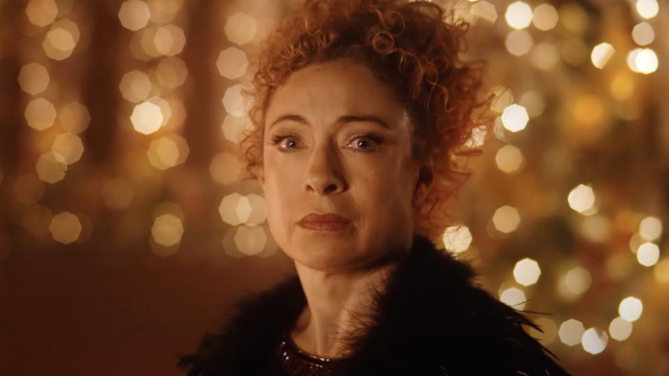 Alex Kingston as River Song in Doctor Who's 