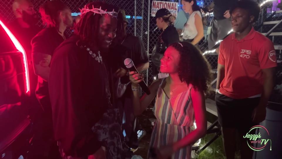 Jazzy caught up with rapper Kendrick Lamar in 2022 after his set at the Rolling Loud festival. Jazzys World TV