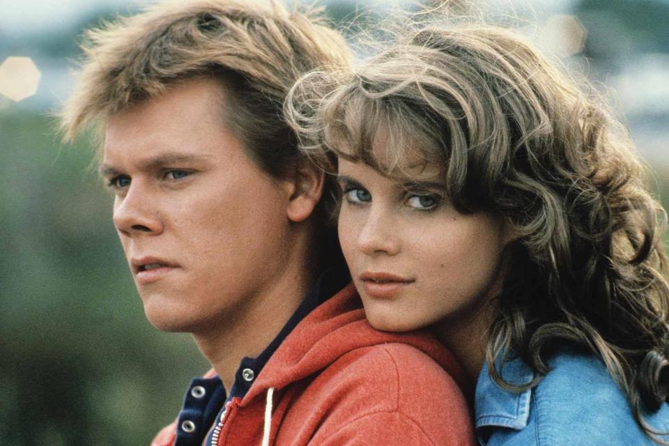 <p>Paramount/Kobal/Shutterstock </p> Kevin Bacon and Lori Singer in <em>Footloose</em> (1984)