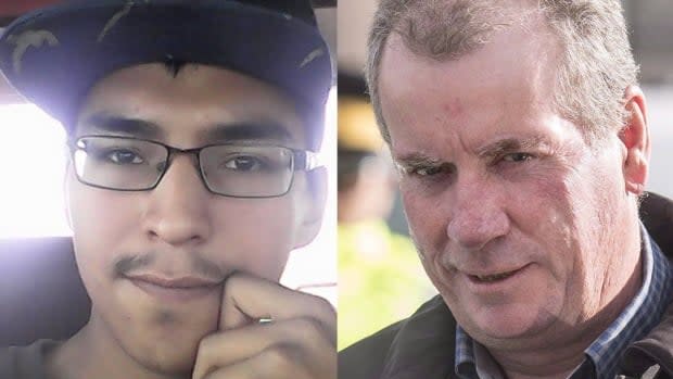 Colten Boushie/Facebook and Liam Richards/The Canadian Press