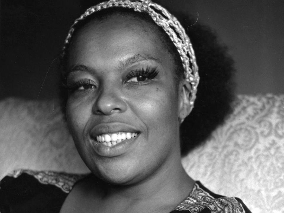 American singer Roberta Flack.