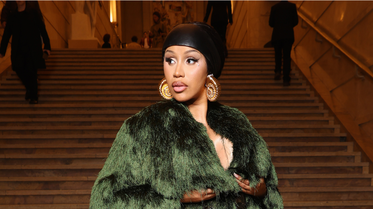 Cardi B appears to be responding to cheating allegations with an unnamed NFL player