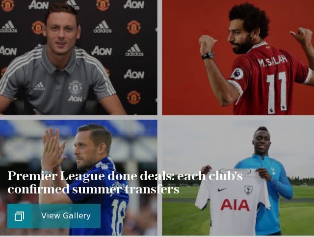 Premier League done deals: each club's confirmed summer transfers
