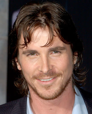 Christian Bale at the Hollywood premiere of Touchstone Pictures' The Prestige