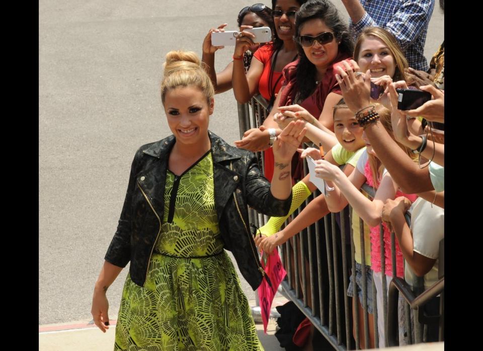 "The X Factor" judges arrive in Austin