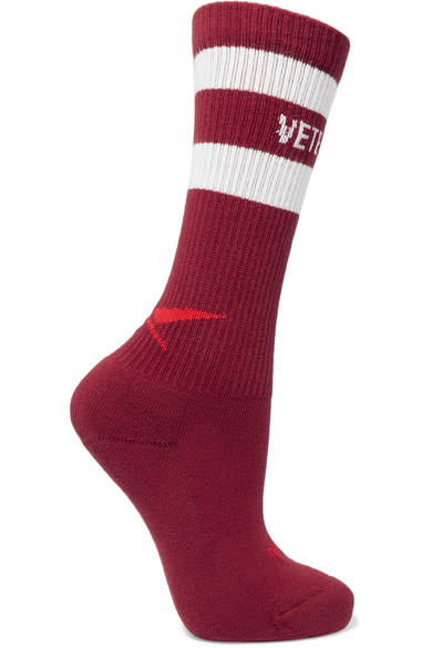 Vetements x Reebok Claret Cotton Socks