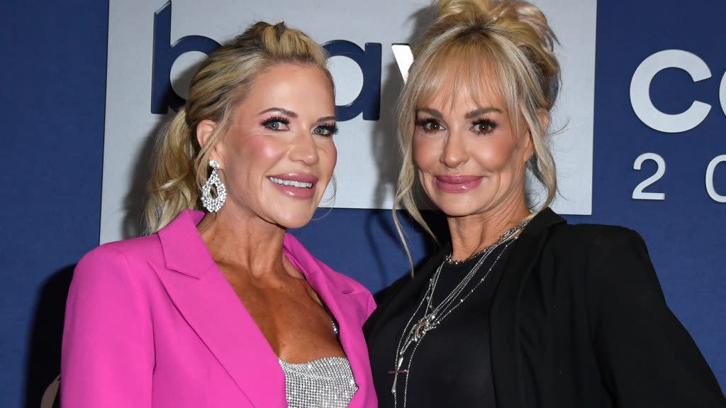 Jennifer Pedranti and Taylor Armstrong