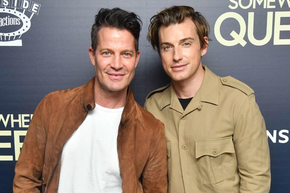 <p>Stephen Lovekin/Shutterstock</p> Nate Berkus and Jeremiah Brent