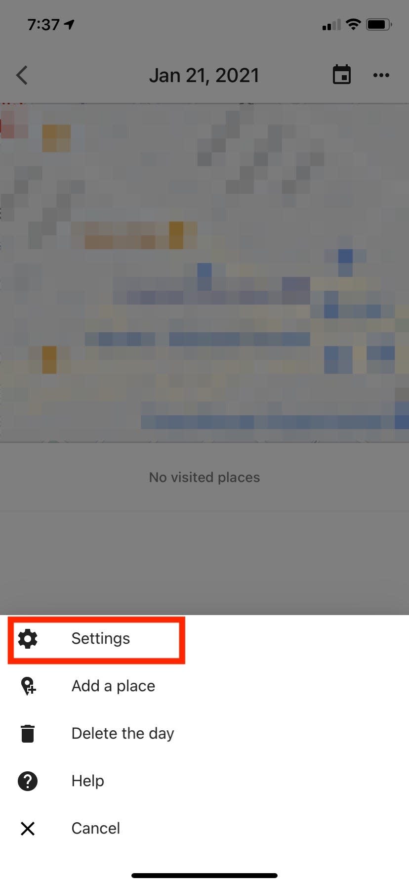 How to disable Google Maps’ timeline history   4