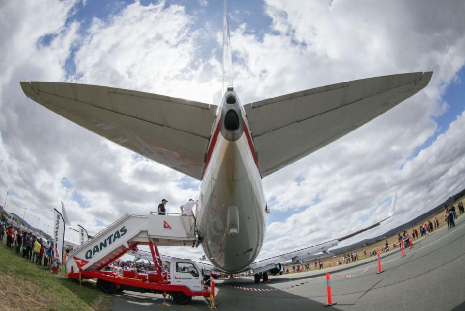 <p>Qantas (Australien)</p>