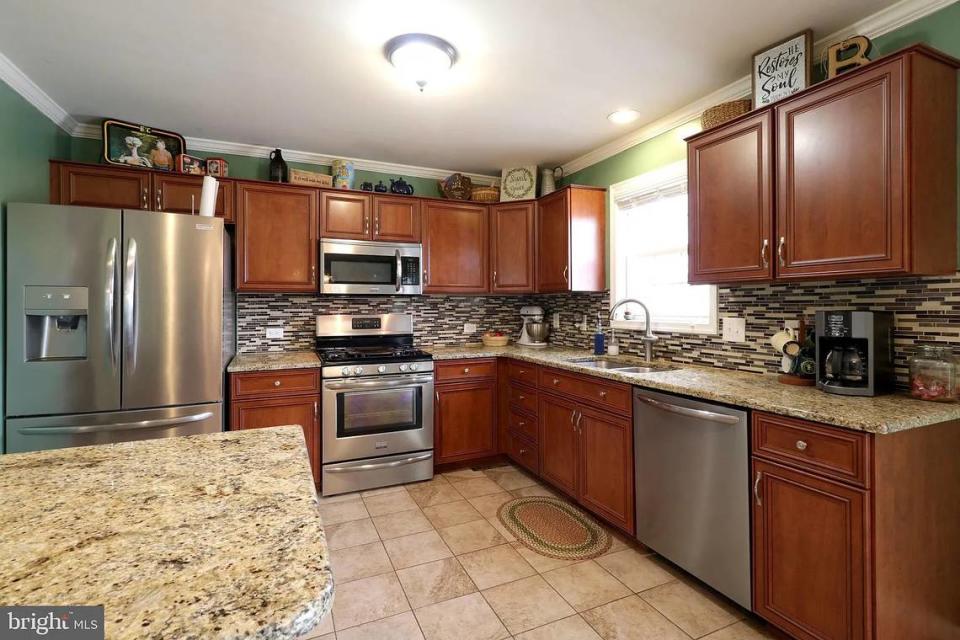 A view of the kitchen inside the home at 132 Steeplechase Drive in Pleasant Gap. Photo shared with permission from home’s listing agent, Ryan Lowe of RE/MAX Centre Realty.