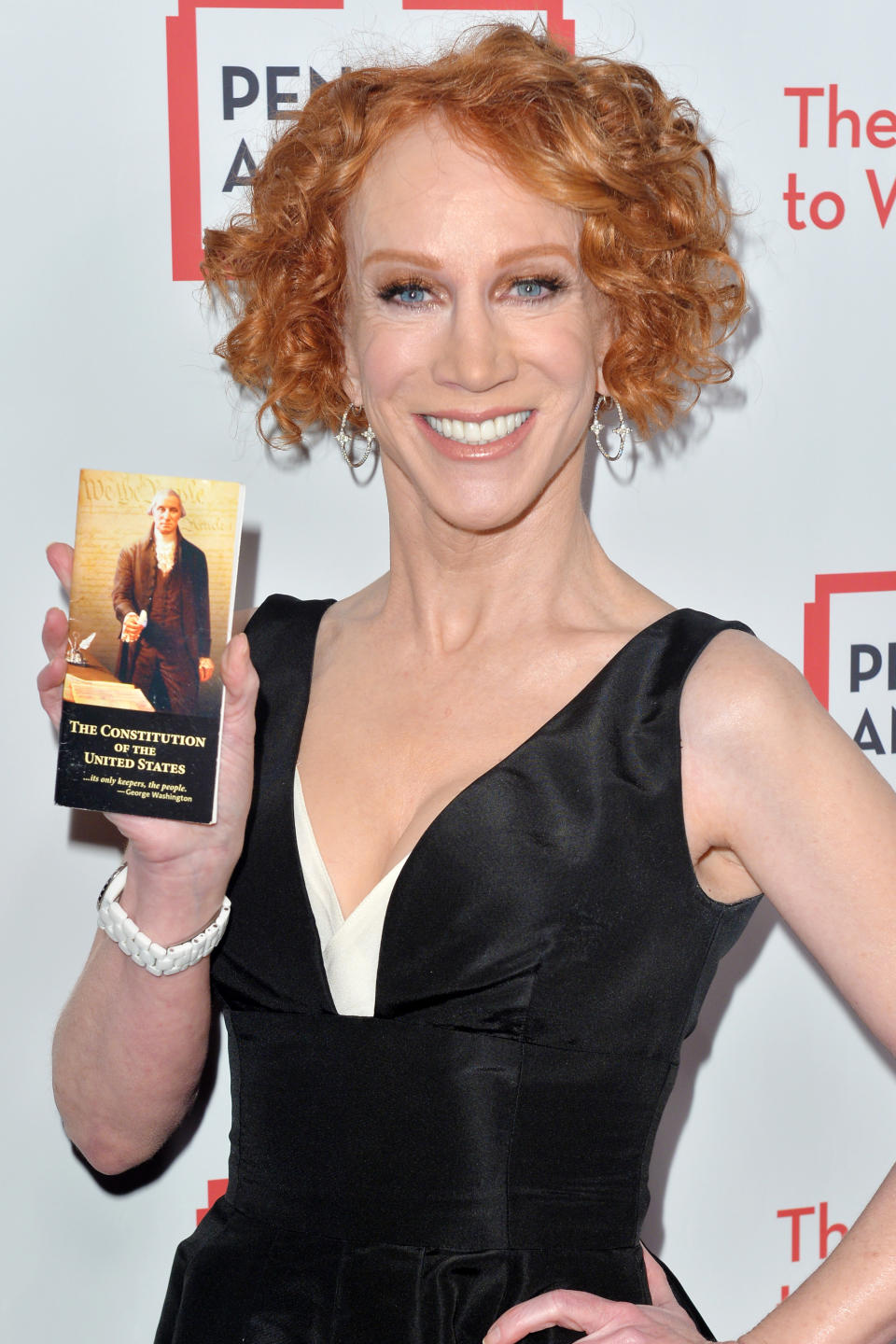 BEVERLY HILLS, CALIFORNIA - NOVEMBER 01: Kathy Griffin arrives at Pen America's 2019 Litfest Gala at the Beverly Wilshire Four Seasons Hotel on November 01, 2019 in Beverly Hills, California. (Photo by Jerod Harris/Getty Images)