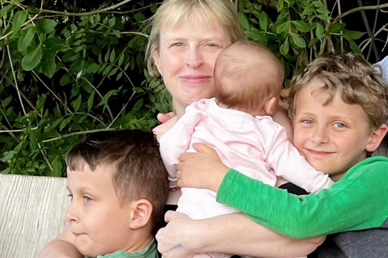 Beth Hobson went through 29 rounds of IVF in order to have her three children. (SWNS)