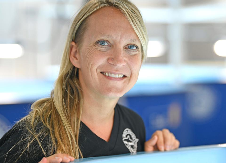 Dr. Erinn Muller, a senior scientist and associate vice president for research and program manager for Coral Health & Disease, spearheading coral reef restoration using cutting-edge science.