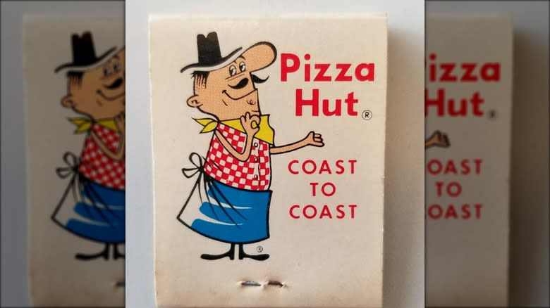 Pizza Hut Pete matchbook