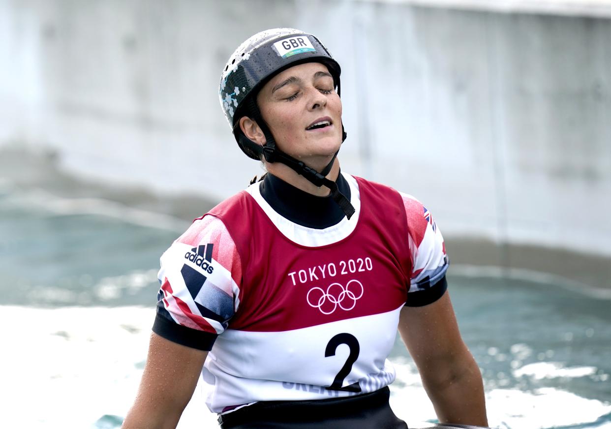 Mallory Franklin took silver in Tokyo (Danny Lawson/PA) (PA Wire)