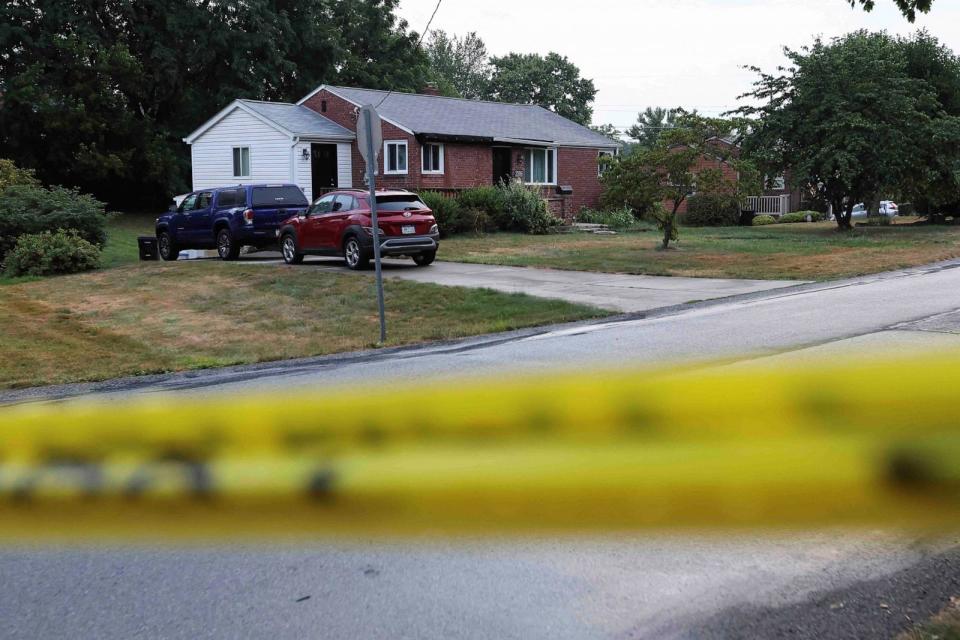 PHOTO: A view of the home of 20-year-old Thomas Matthew Crooks, named by the FBI as the 'subject involved' in the attempted assassination of former President Donald Trump, in Bethel Park, Pennsylvania, July 15, 2024. (Aaron Josefczyk/Reuters)