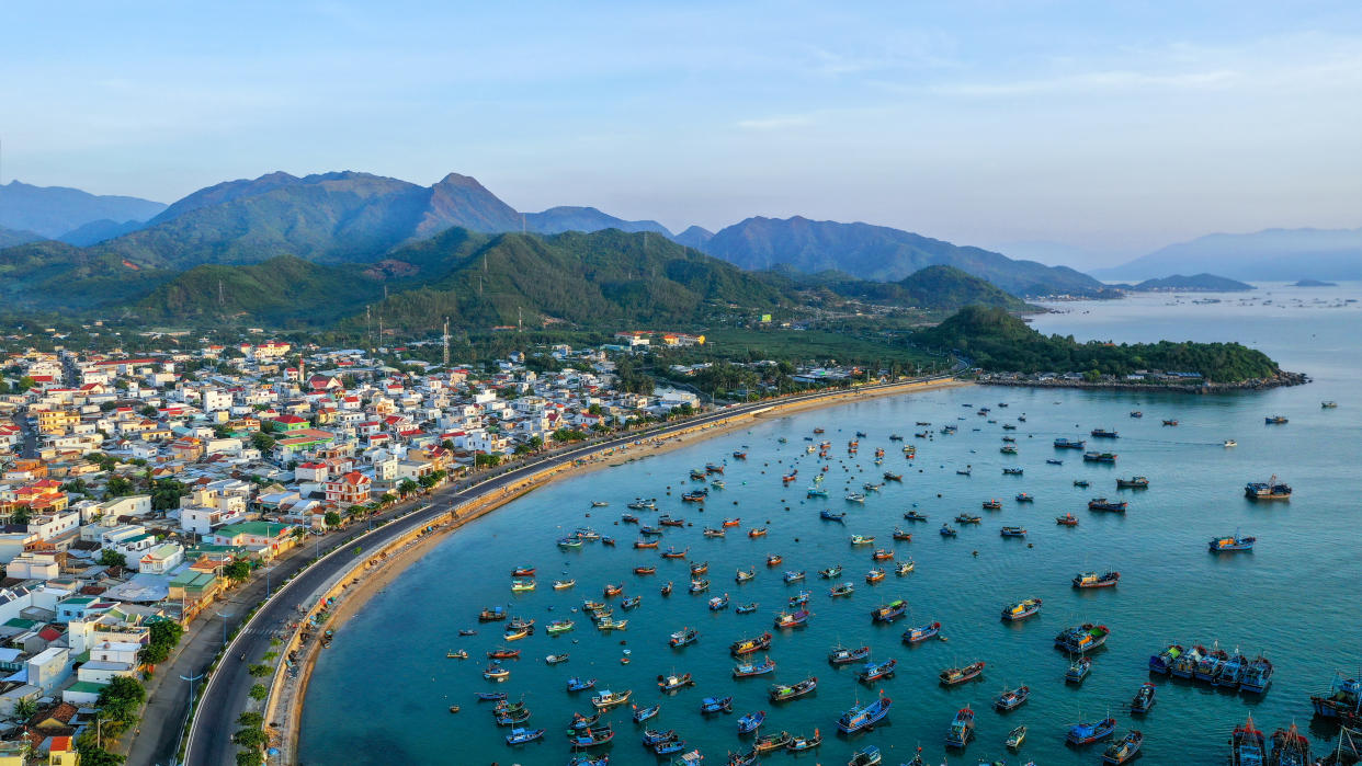 Travel Inspirations: Nha Trang, Vietnam with beautiful bay and fishing villages near the sea. (Photo: Gettyimages)