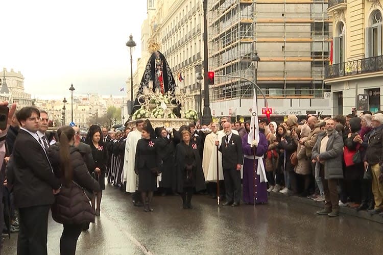 Procesión de Nuestra Señora de la Soledad y Desamparo y del Paso del Santísimo Cristo Yacent