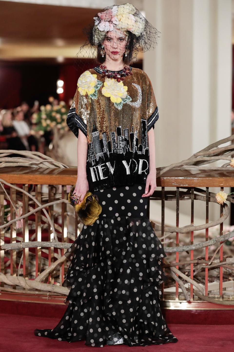 Dolce & Gabbana presents part three of the Alta Moda weekend at New York’s Metropolitan Opera House.