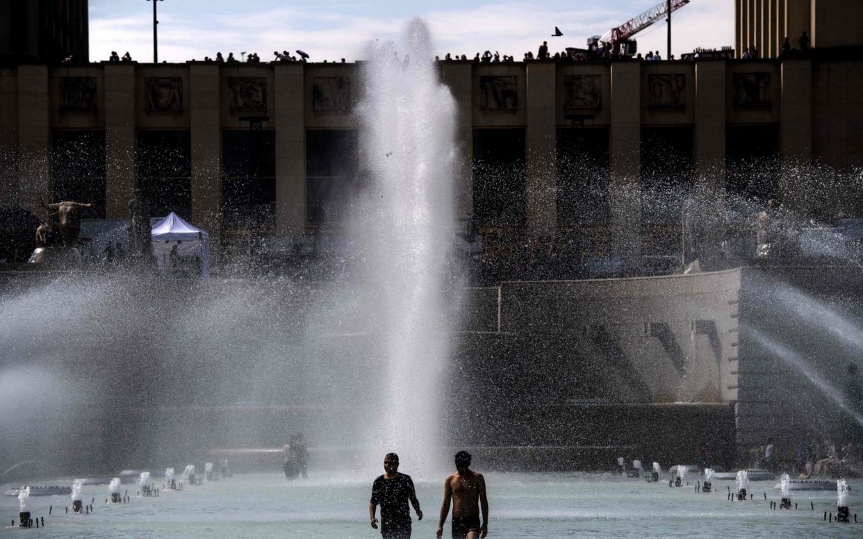 France is expecting the hottest temperatures for a month of June in this week's heatwave since detailed records began in 1947 - AFP