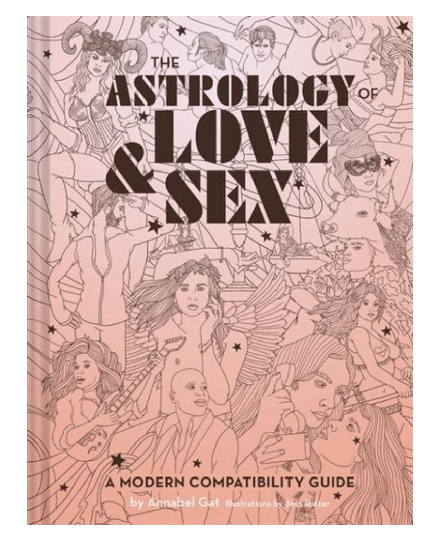 The Astrology Of Love & Sex book in pink book