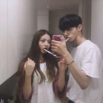 ulzzang, asian, and couple 圖片