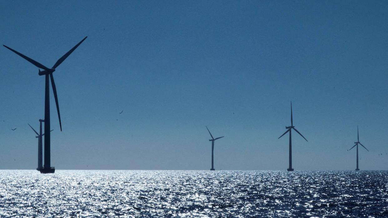 An offshore wind farm