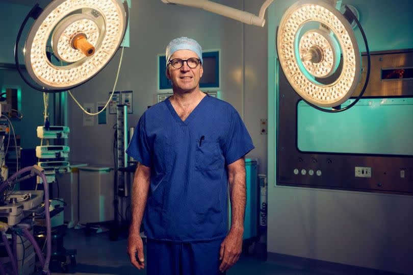 Professor David Nicol, Chief of Surgery at London’s Royal Marsden Hospital and Consultant Urological Surgeon,