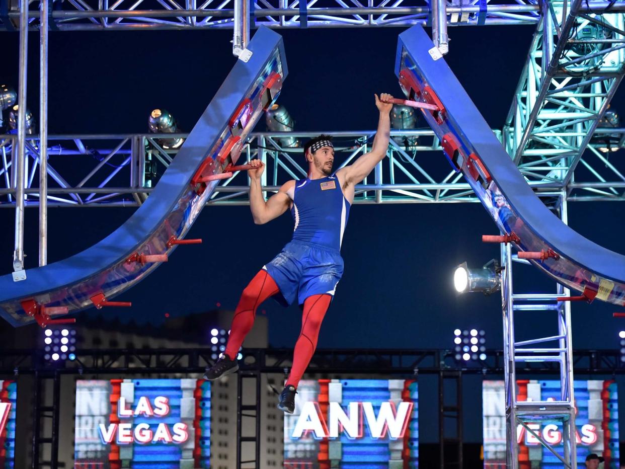 Drechsel on American Ninja Warrior: USA vs World in 2020: NBCU Photo Bank via Getty Images