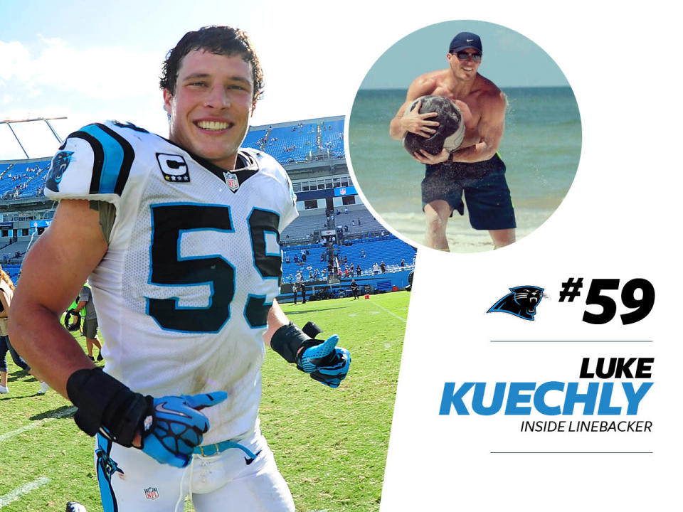 #59 Luke Kuechly— Inside Linebacker