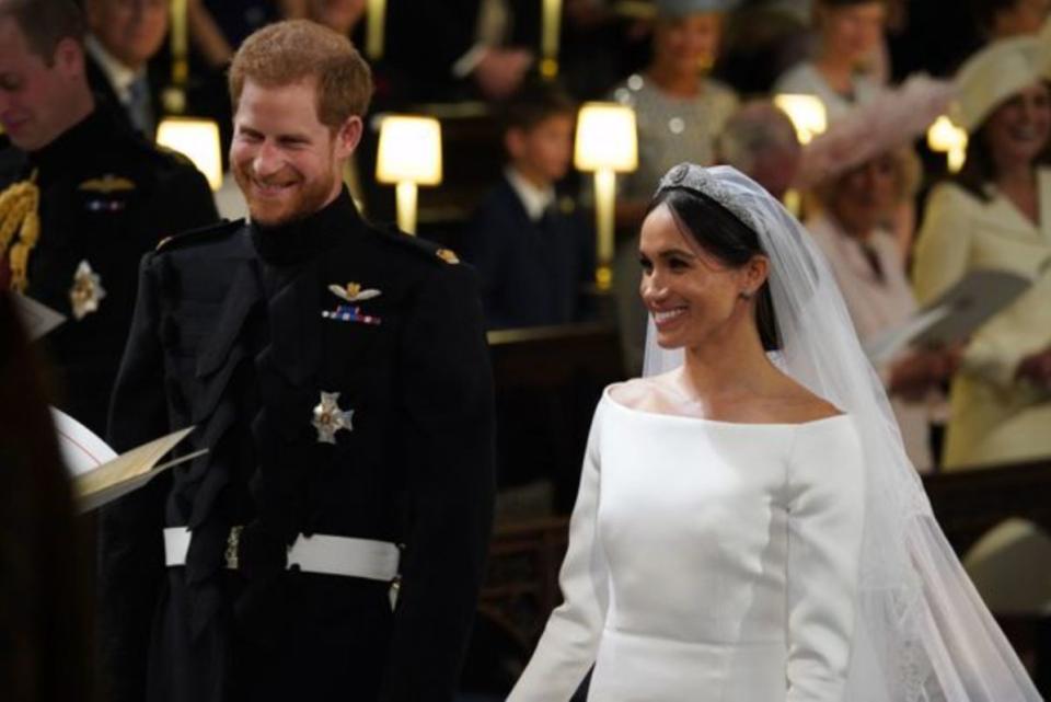 Prince Harry and Meghan Markle got married at St. George&rsquo;s Chapel at Windsor Castle on May 19, 2018. Meghan revealed that the couple had a private marriage ceremony three days prior.  (Photo: Getty)