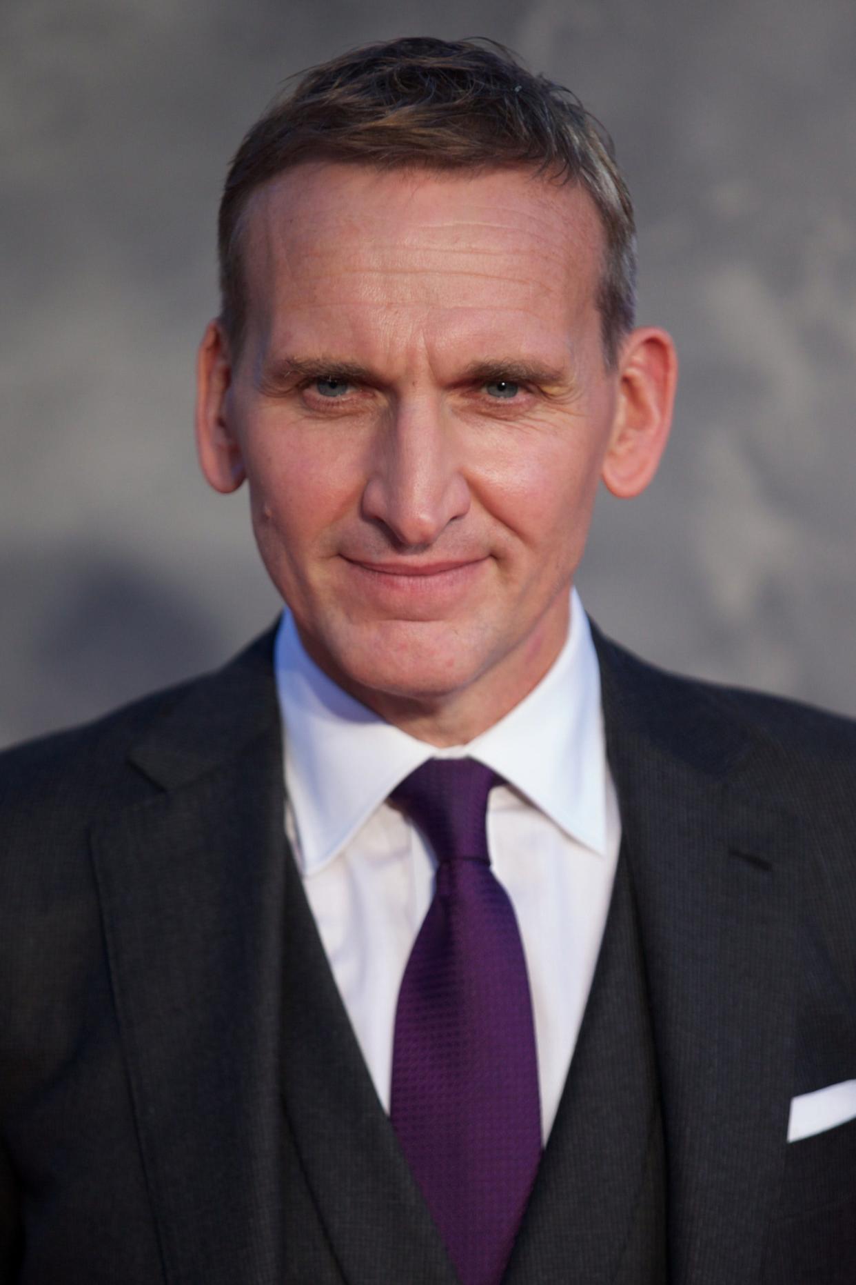 Christopher Eccleston alleged a co-star once falsely accused him of "copping a feel" during a sex scene.