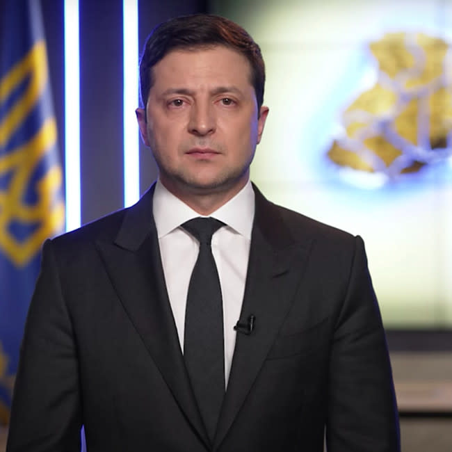 Volodymyr Zelensky credit:Bang Showbiz