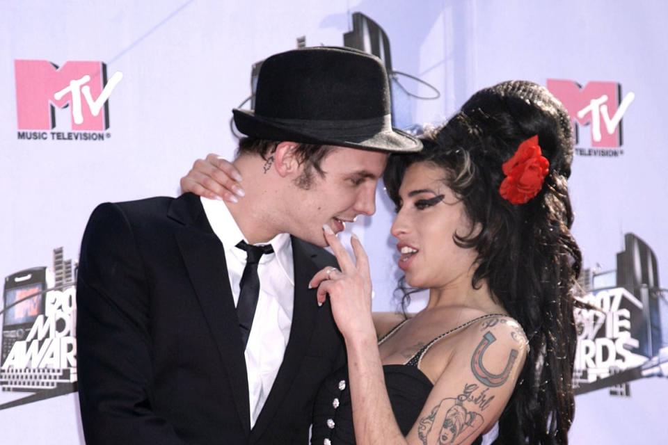 Amy Winehouse and Blake Fielder-Civil were married for two years (Yui Mok/PA) (PA Archive)