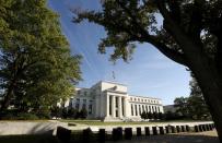 FILE PHOTO: The Federal Reserve building in Washington