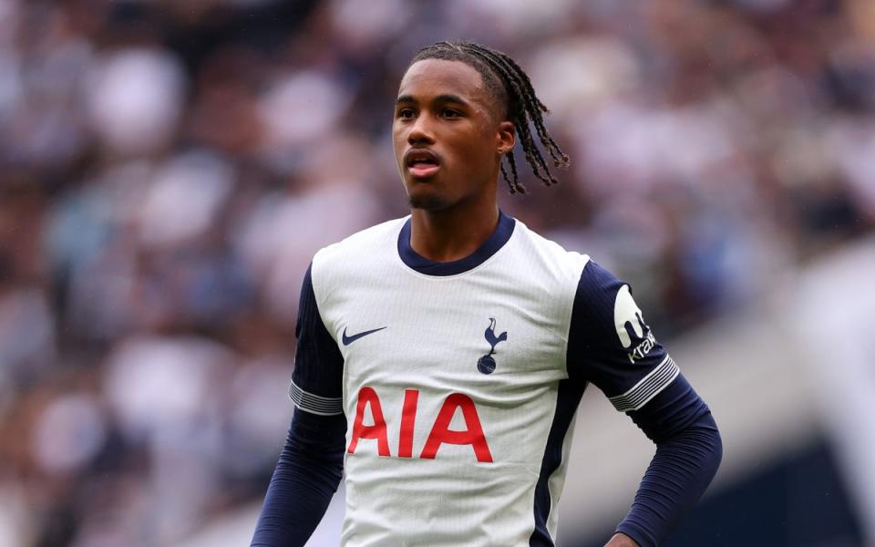 Disruption: Wilson Odobert had made a bright start to his Tottenham career after summer switch (Getty Images)