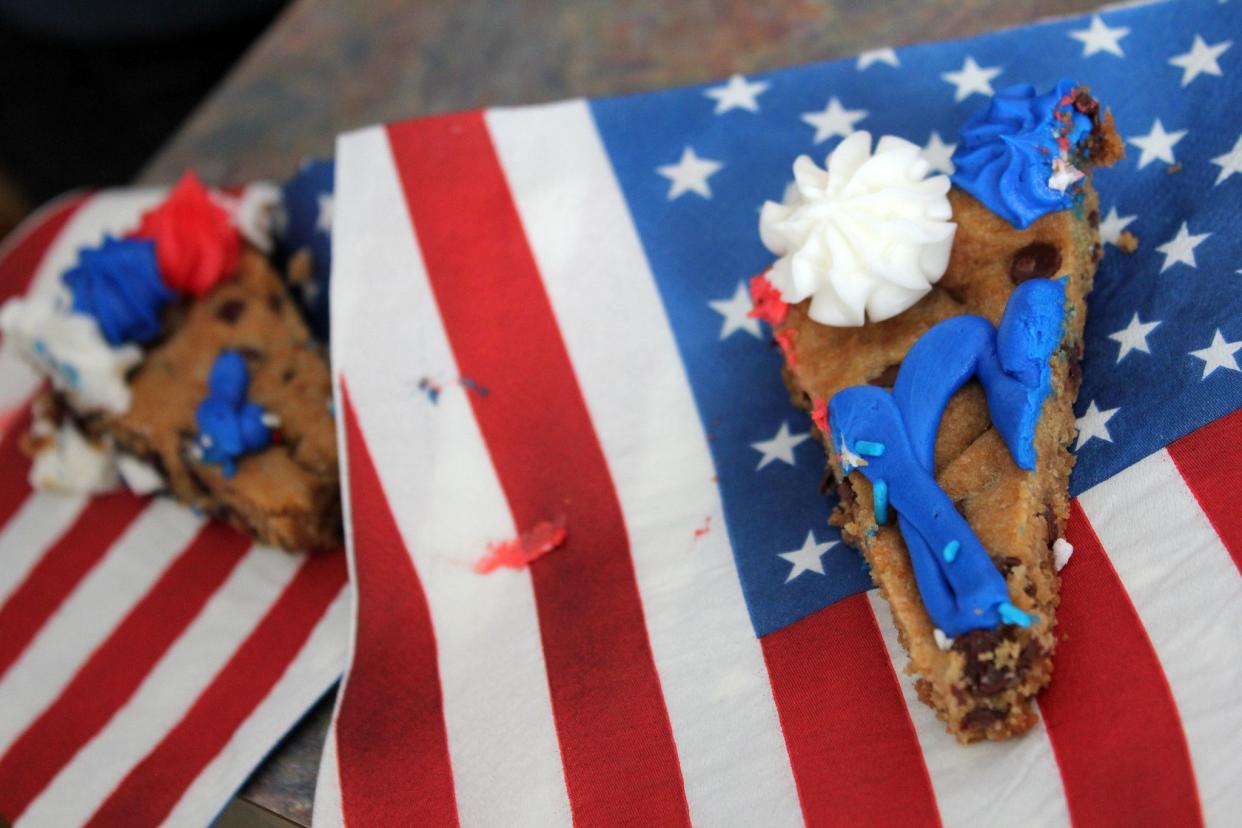 4th of July cookie cake