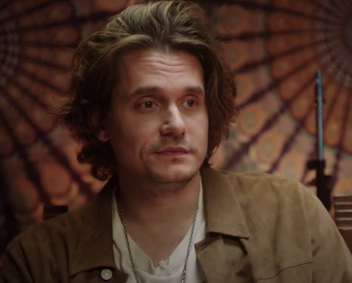 John Mayer being interview by Apple Music in 2021