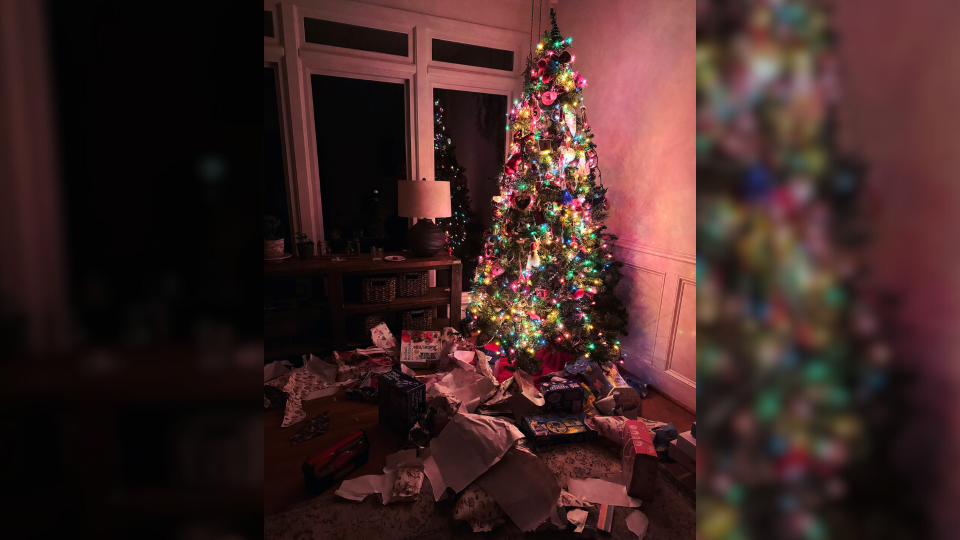 En Caroline du Nord, une famille s’est réveillée avec tous ses cadeaux ouverts.