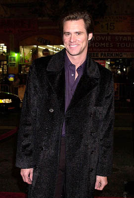 Jim Carrey at the Hollywood premiere of Warner Brothers' The Majestic