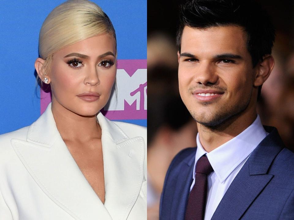 kylie jenner taylor lautner