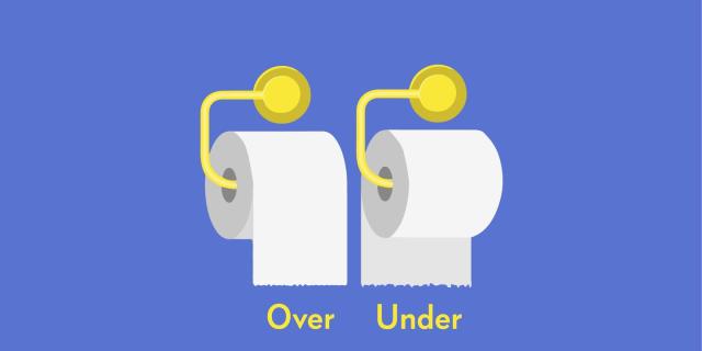 What the Direction Your Toilet Paper Hangs Says About You, According to  Science - Maxim