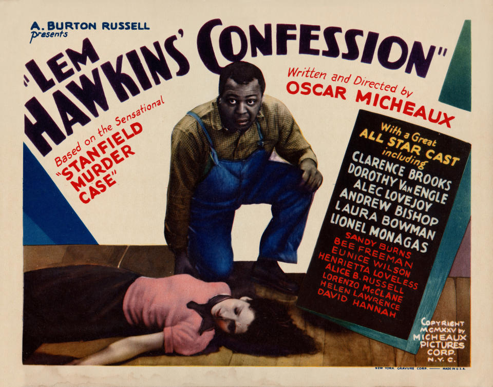 Micheaux movie poster