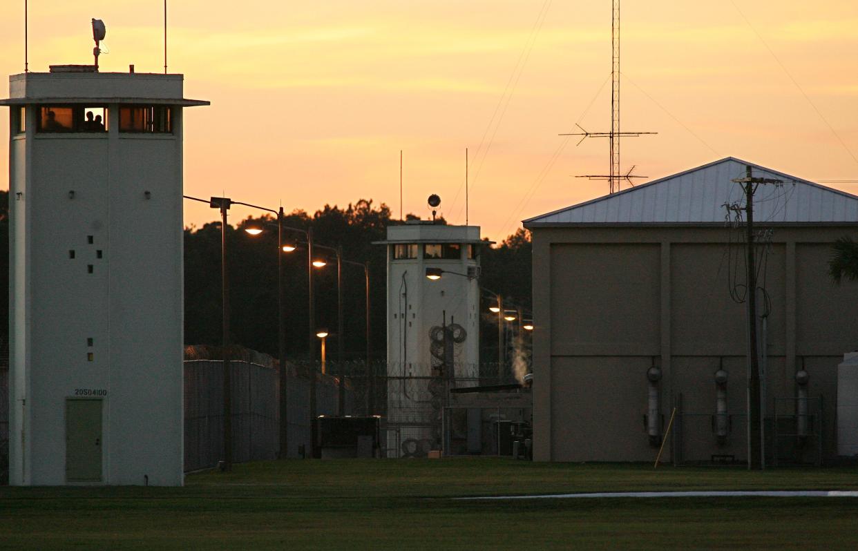 Guard towers at Florida State Prison in Raiford.